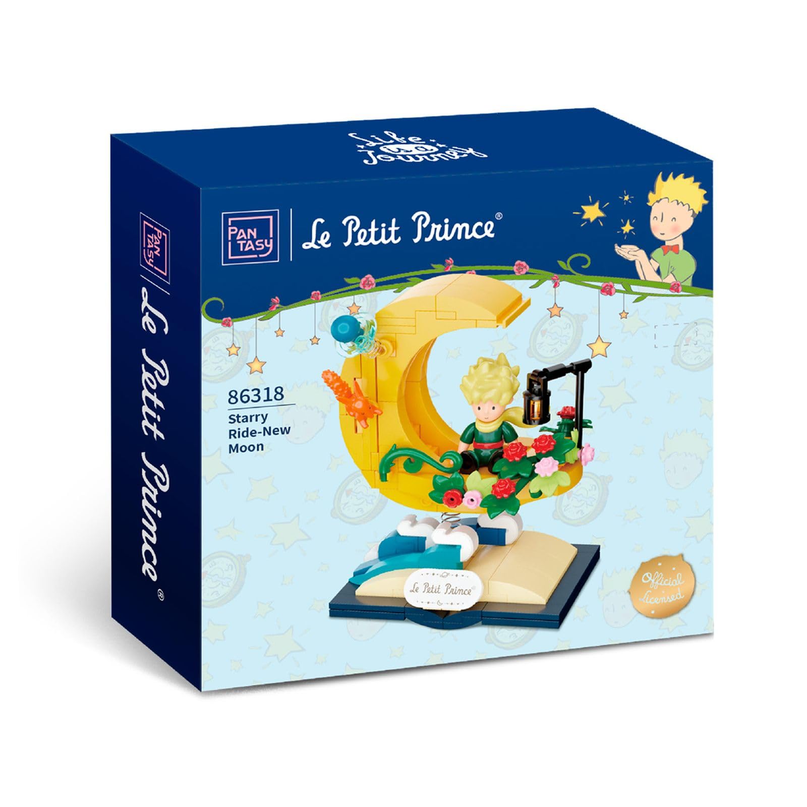 Le Petit Prince: New Moon Star 207-Piece Building Block Toy