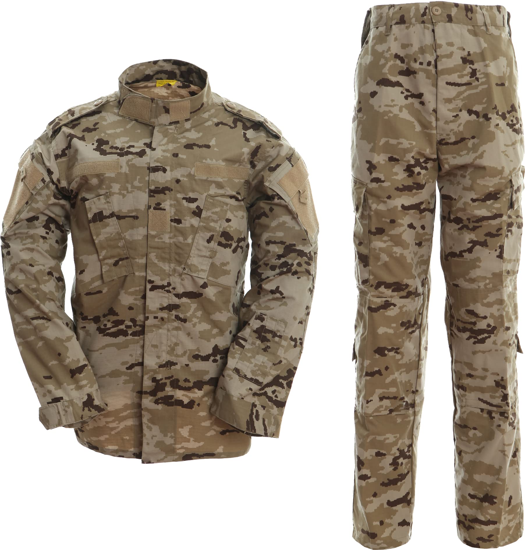 SERMILITAR Uniforme militar ACU árido pixelado