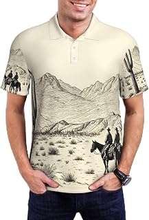 Wine Funny for Men's Classic Fit Polo Shirt,Short Sleeve Golf Performance Shirts-