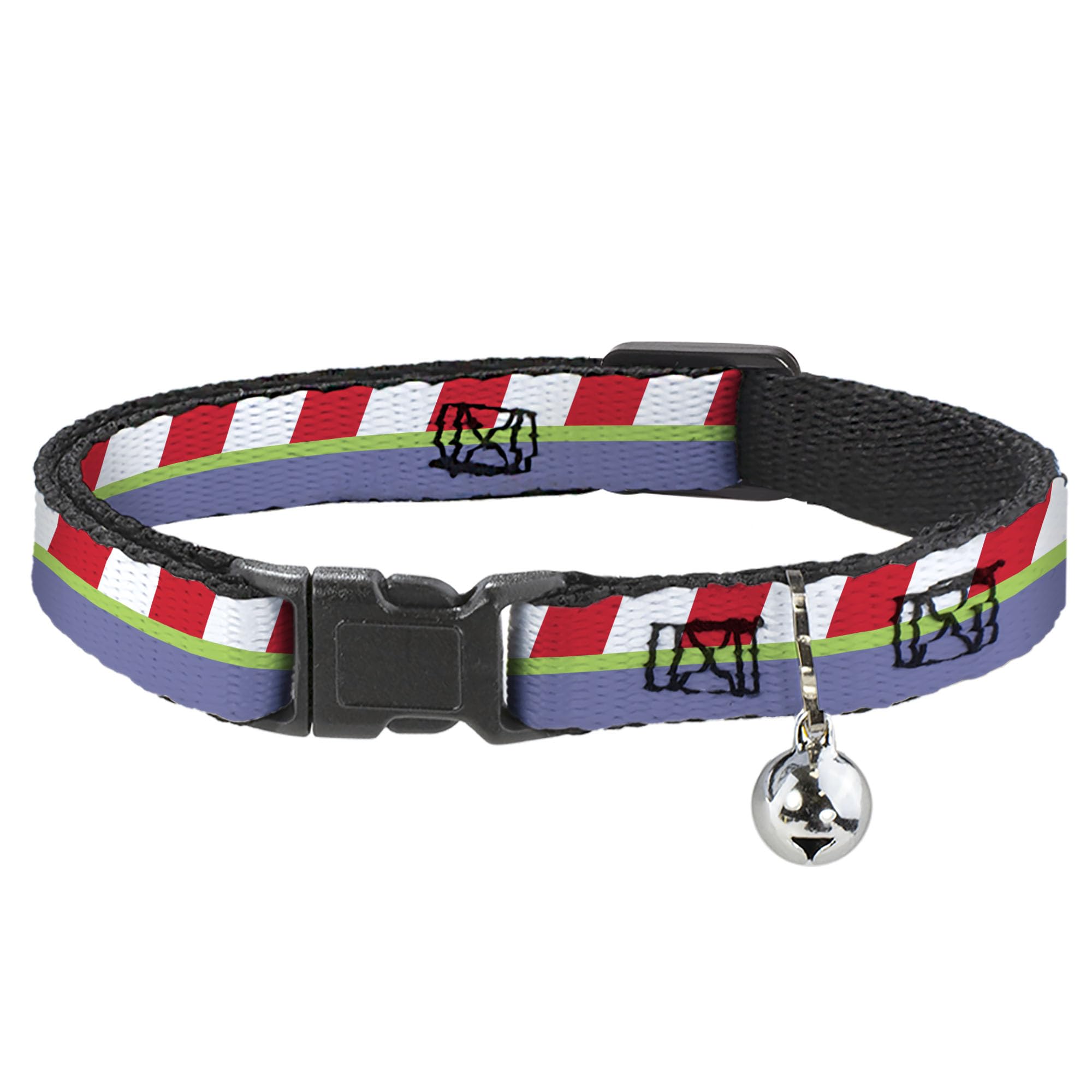 Collar de gato Disney Buzz Lightyear de 8.5-12" con cascabel y cierre breakaway
