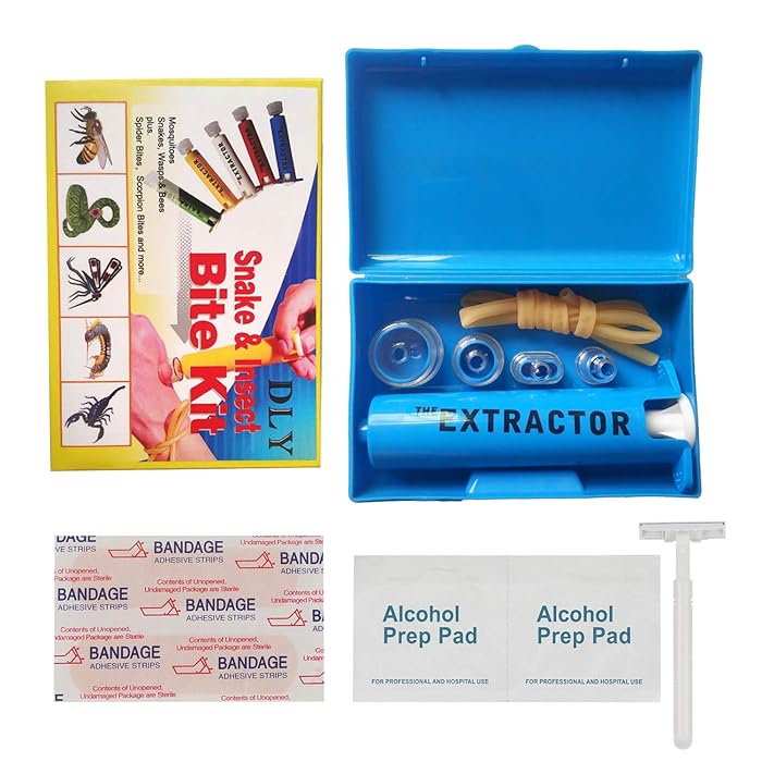Buy Snake Bite Kit, Bee Sting Kit, Emergency First Aid Supplies, Venom