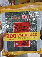 Vista 5 de Daechun (Choi's1) Algas tostadas, GIM (100+100 hojas completas), paquete económico, resellable, grado dorado, producto de Corea