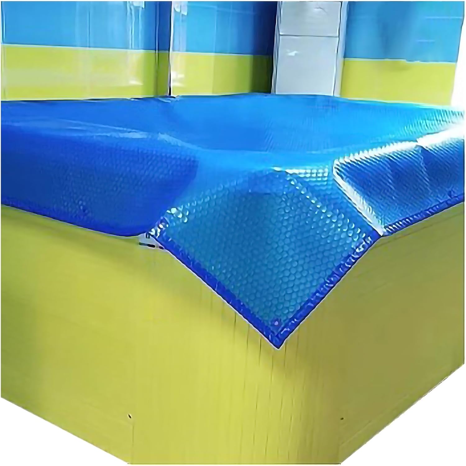 GONCBKVN Rectangle Swimming Pool Solar Covers for InGround and AboveGround Pool