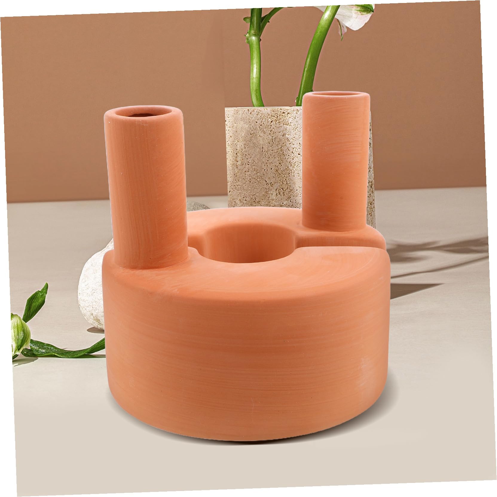 Estacas de Riego de Terracota para Plantas Sistema Automático de Irrigación por Goteo Dispositivo de Riego para Interiores y Exteriores Diseño Elegante y Reutilizable para Cuidado