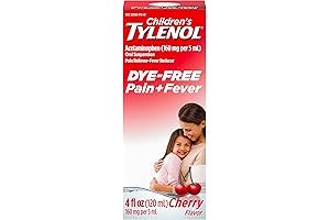 Children's Liquid Oral Suspension Pain Reliever & Fever Reducer with Acetaminophen