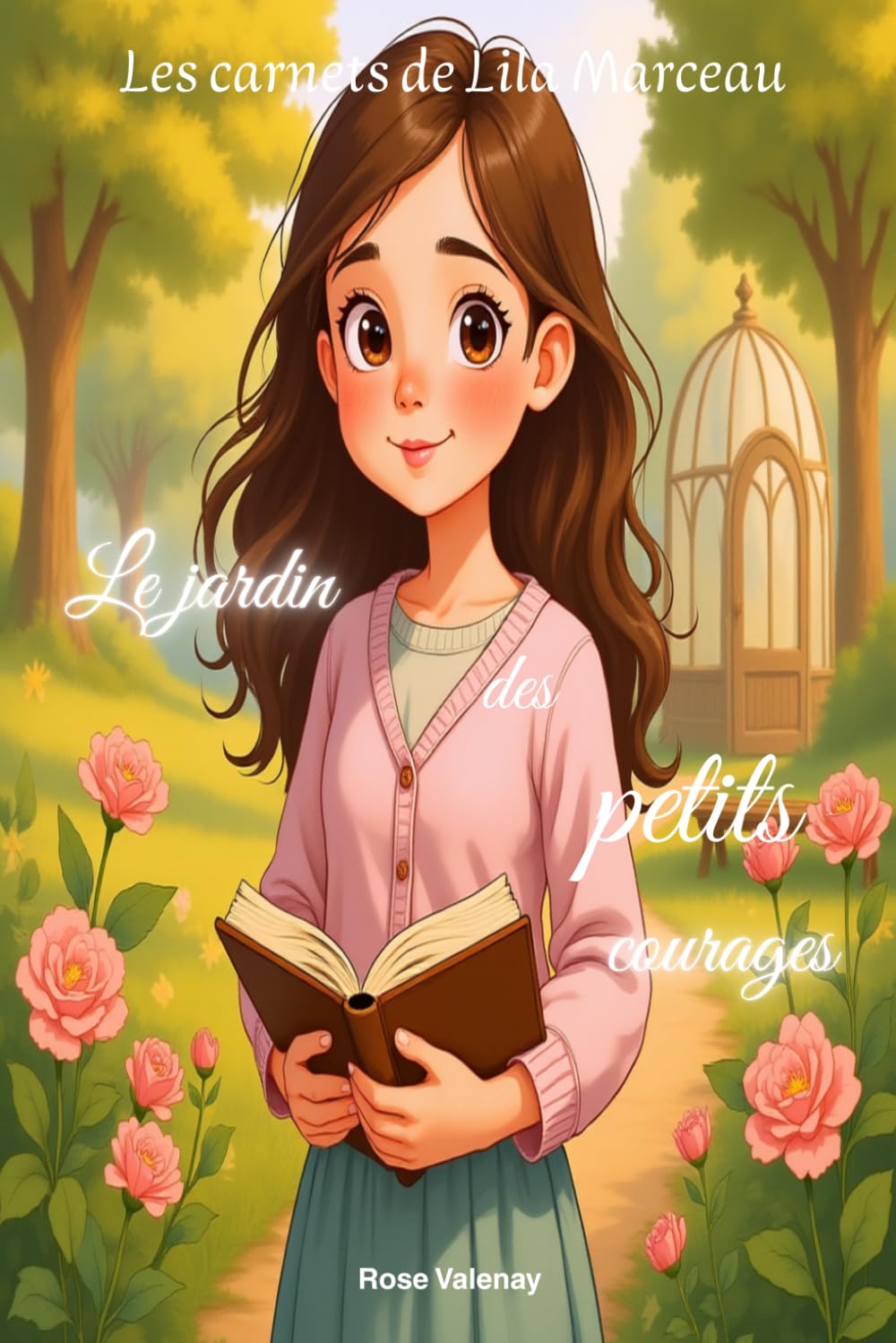 Les carnets de Lila Marceau: Le jardin des petits courages