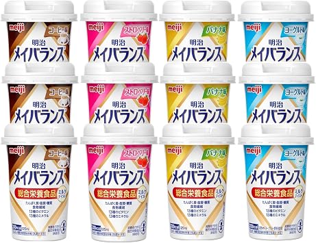 Meibalance Mini Cup Milk Taste Gift Box 125ml x 12 4 types x 3 each Meiji