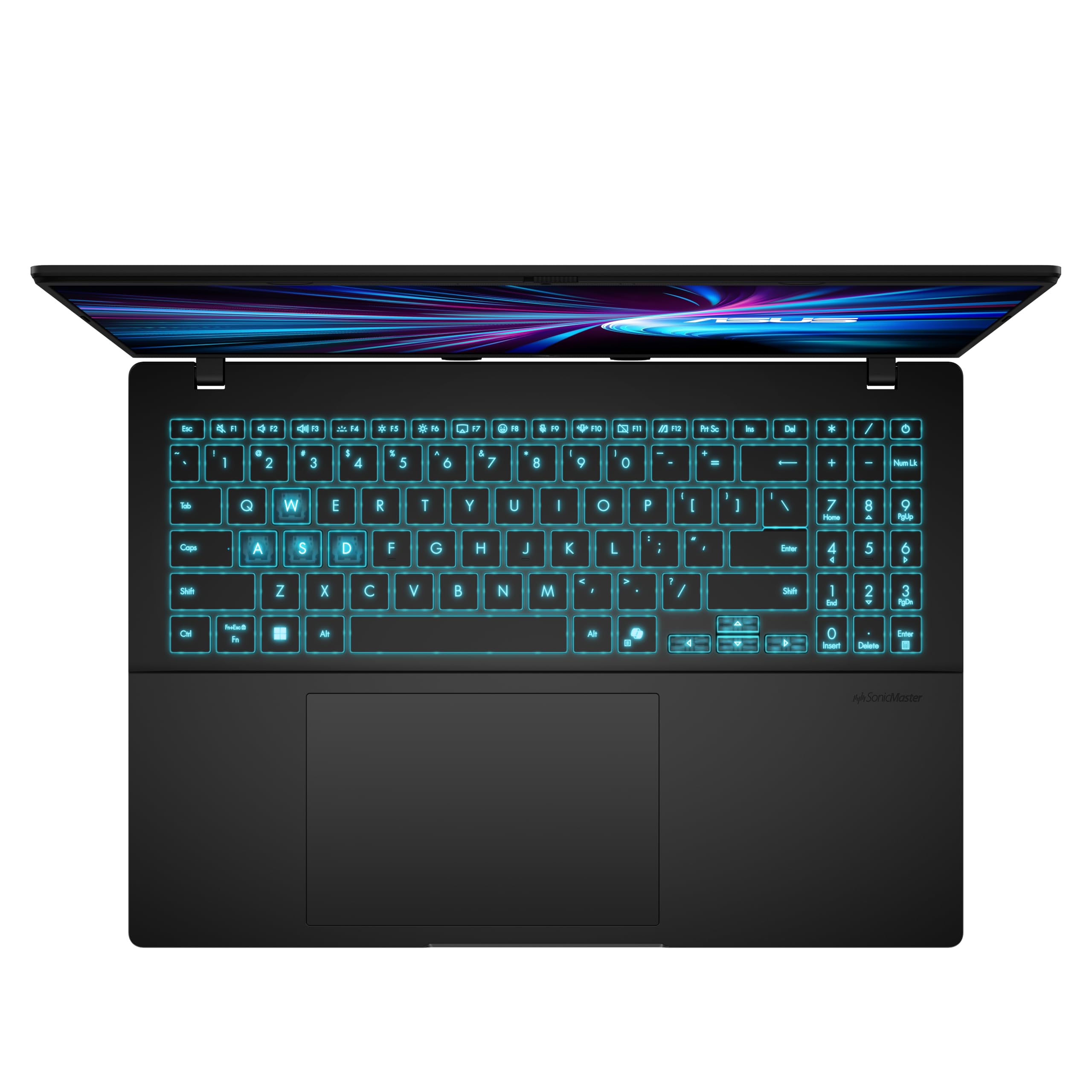 Asus Vivobook V16 V3607VU#B0DPG49L6M, Notebook con Monitor da 16" Anti-glare, 144Hz, Intel Core 7 240H, RAM 16GB, 512GB SSD, NVIDIA® GeForce RTX™ 4050, Win 11 Home, Nero
