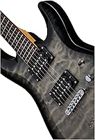Vista 5 de Schecter C-6 Plus Guitarra Eléctrica de Cuerpo Sólido, CB