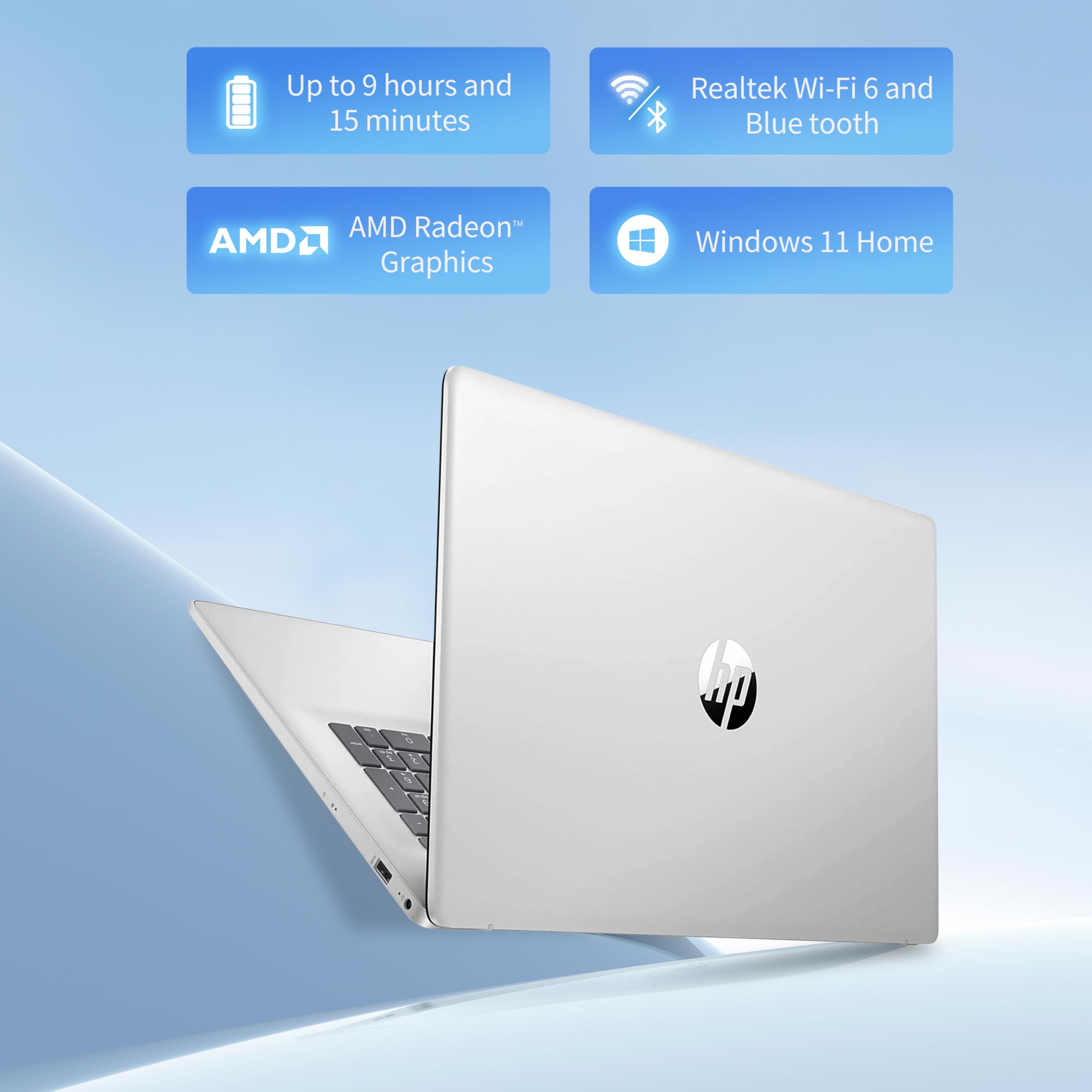 Amazon.com: HP 17.3 inch Laptop, AMD Ryzen 5 7530U Processor