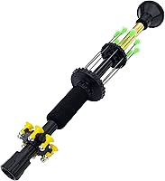 Venom Blowguns 12" Velocity .40 Cal Blowgun - Black, Made in USA w/ Darts, Quivers & Safety Features