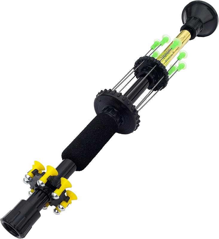 Cerbatana Venom de 12" Velocity .40c Cerbatana fabricada en Estados Unidos (negro)
