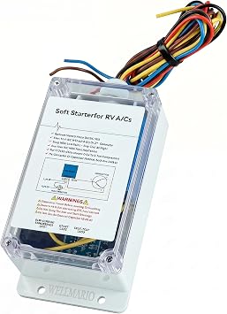 Soft Start for RV Air Conditioner Ideal for RVs, Campers, Trailers, and Vehicle AC Systems Easy Start an A/C & Appliances on RV Power with a Small Generator