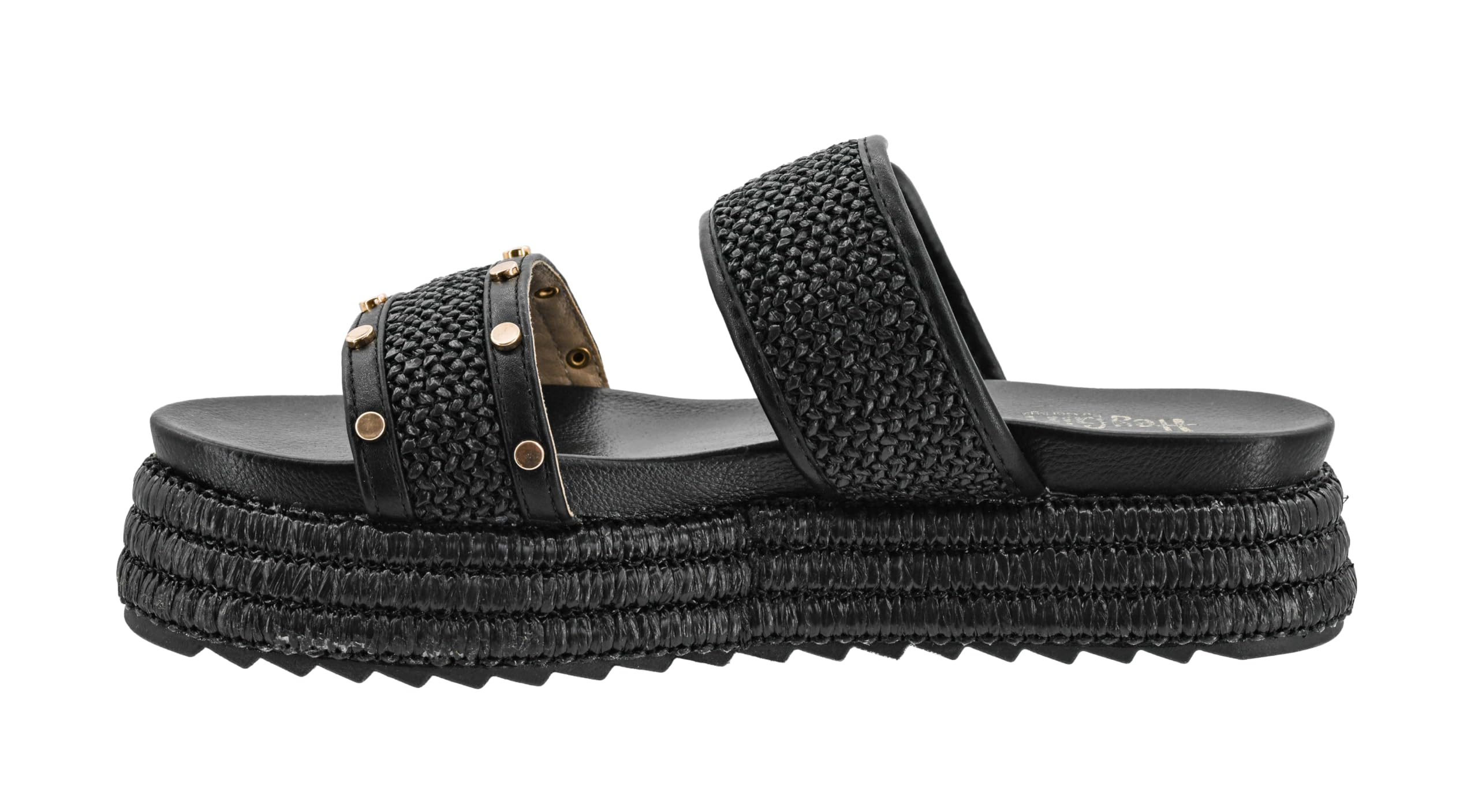 Corkys Footwear Women's Walk Of Shame Sandals - Comfortable 1.5-inch Platform and a Soft Insole Designed for All-Day Wear, Two Chic Straps and Raffia