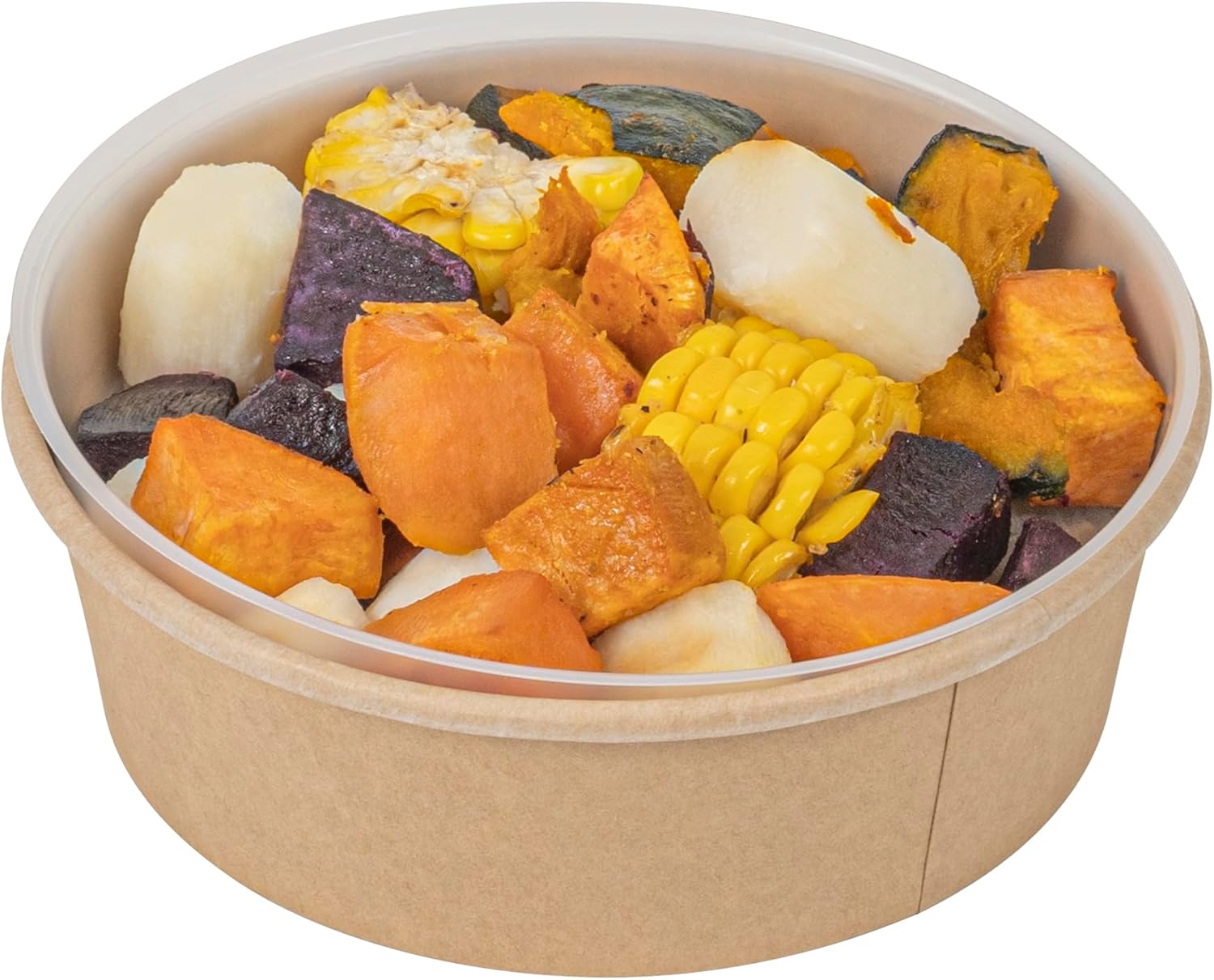 Restaurantware-Bio Tek 12.2 Ounce Inserts For Take Out Containers, 200 Disposable Inserts For Food Boxes - Containers Sold Separately, Microwavable, White Plastic Food Insert Trays, For Takeaway