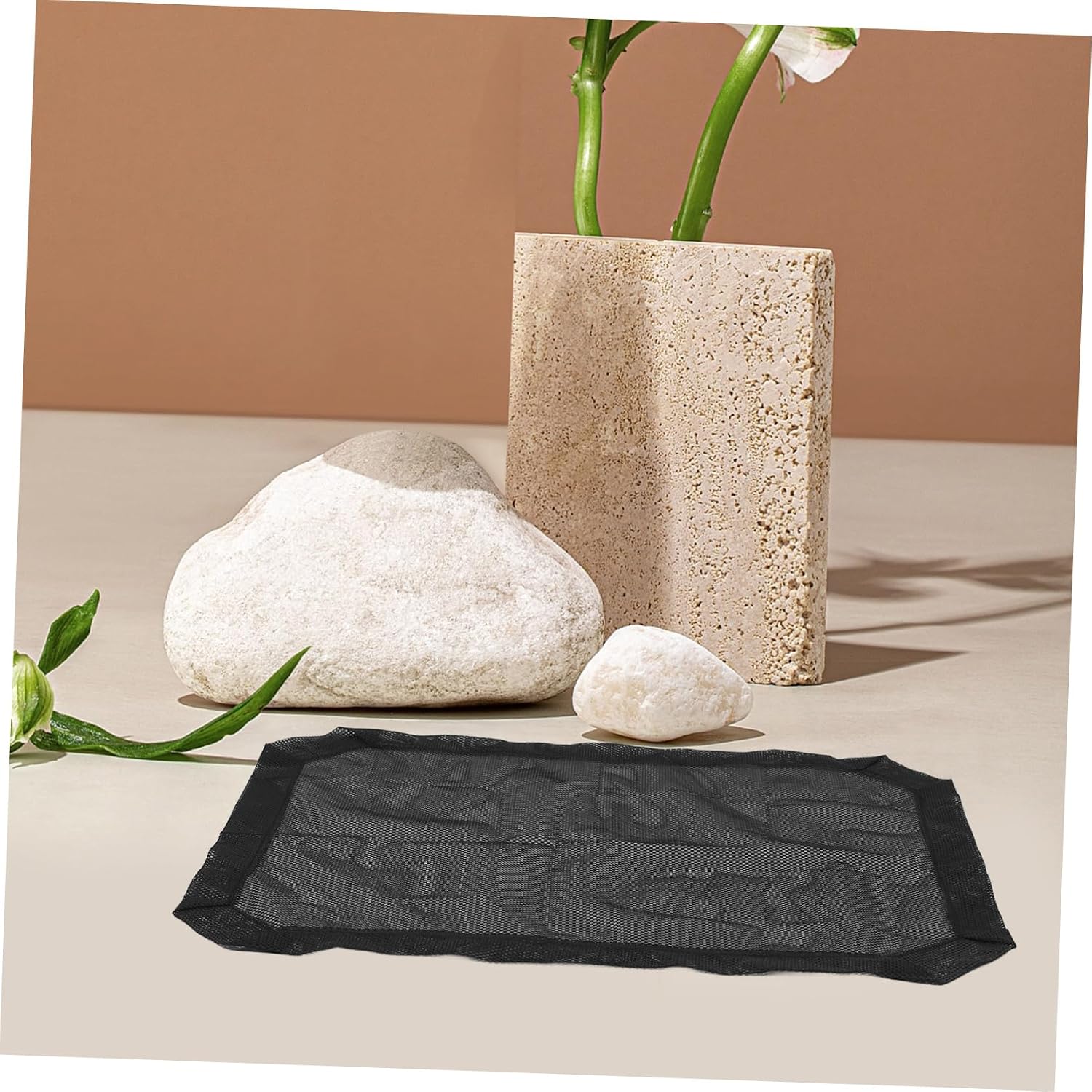 Detachable Mesh Cover for Elevated Pet Bed Breathable Lightweight Dog Hammock Replacement Washable and Portable for Indoor Outdoor Use Four-Season Ventilated Mattress