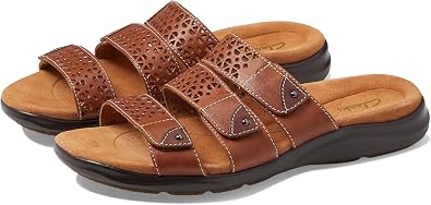 Clarks Womens Kitly Walk Flat Sandal