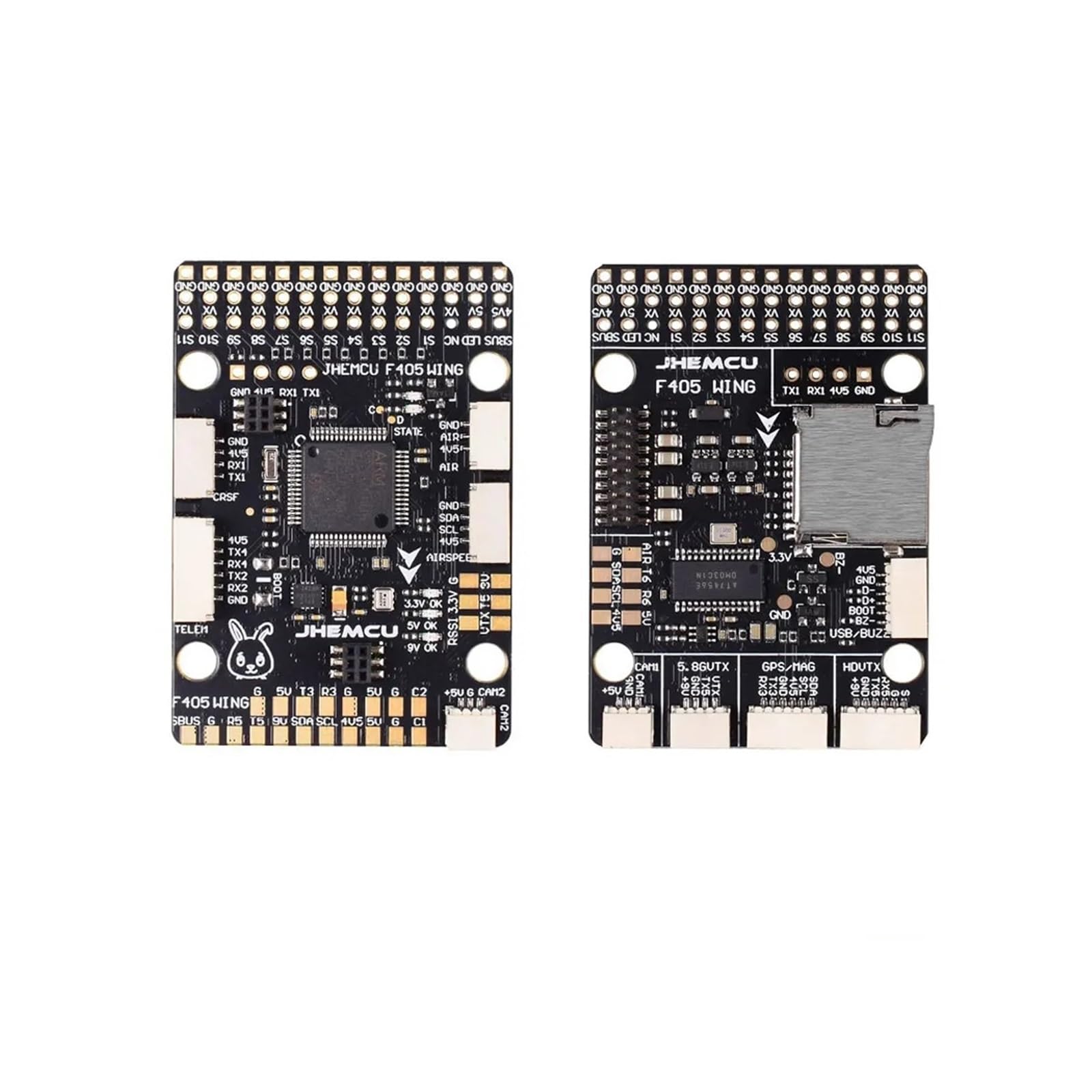 JHEMCU F405 Wing INAV kontroler lotu wbudowany barometr żyroskop OSD Blackbox BEC kompatybilny z samolotem RC Fixed-Wing
