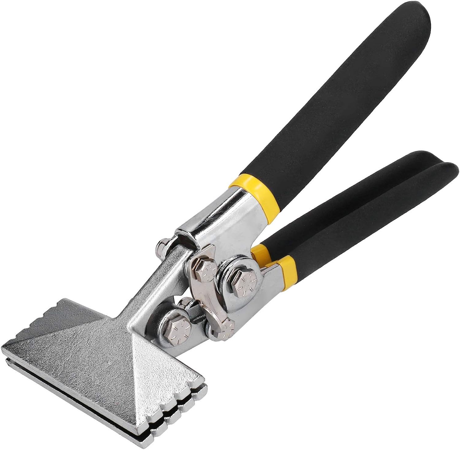 Hand Seamer Pliers Metal Multifunctional Straight Bending Tool Former Bender 3.1inch Black