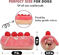 Vista 4 de CHEWFFON Dog Enrichment Toys, Dog Puzzle Interactive Toy, Puppy Birthday Cake Toy for Boredom and Stimulating, Slow Feeding Snuffle Mat Crinkle Gift