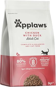 Applaws Complete Natural Grain Free Chicken with Duck Dry Cat Food - 2kg
