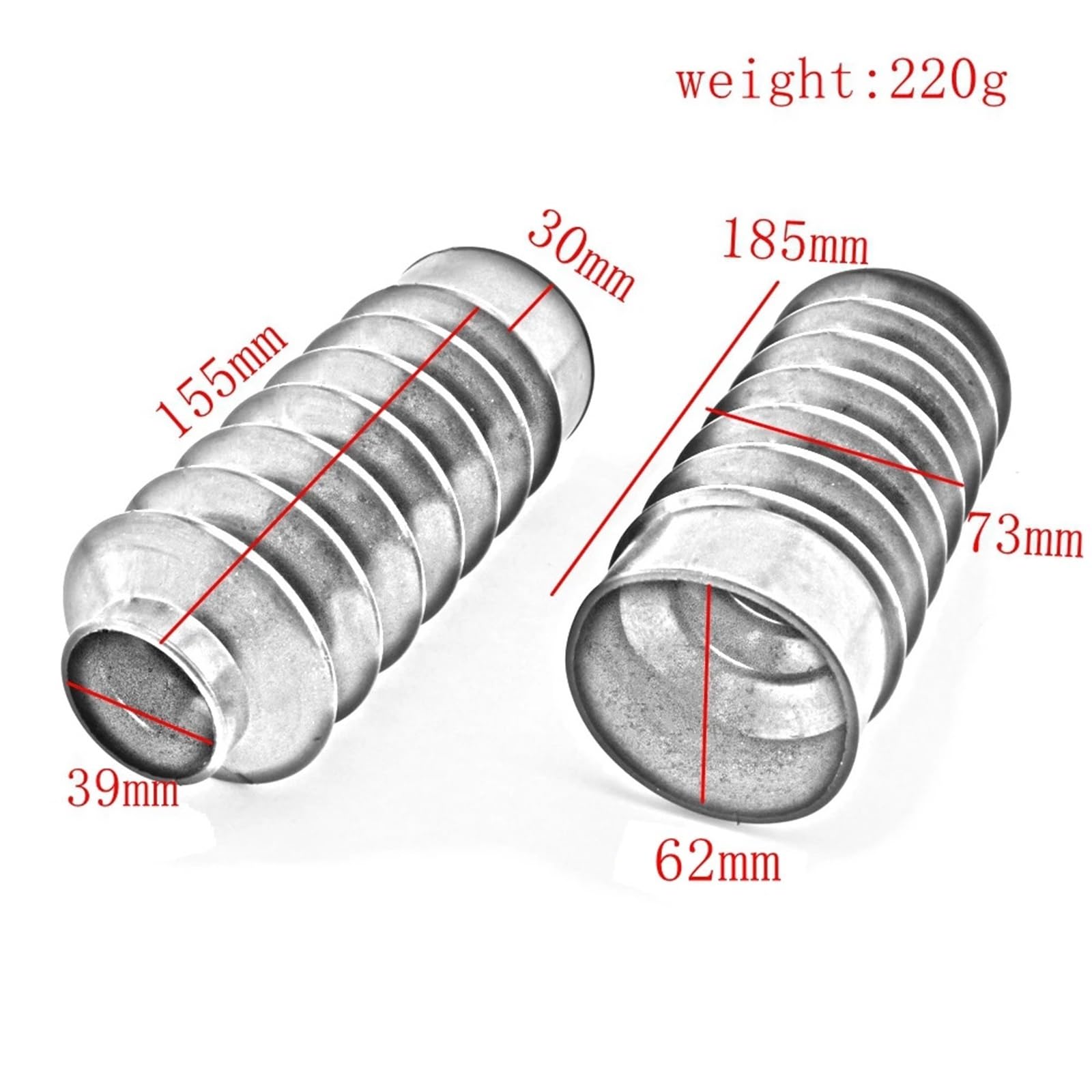 Adatto per Harley Davidson Sportster XL883/1200 FXD 2PCS 39 millimetri Moto Forcella Anteriore Ghette Gators protezione forcella