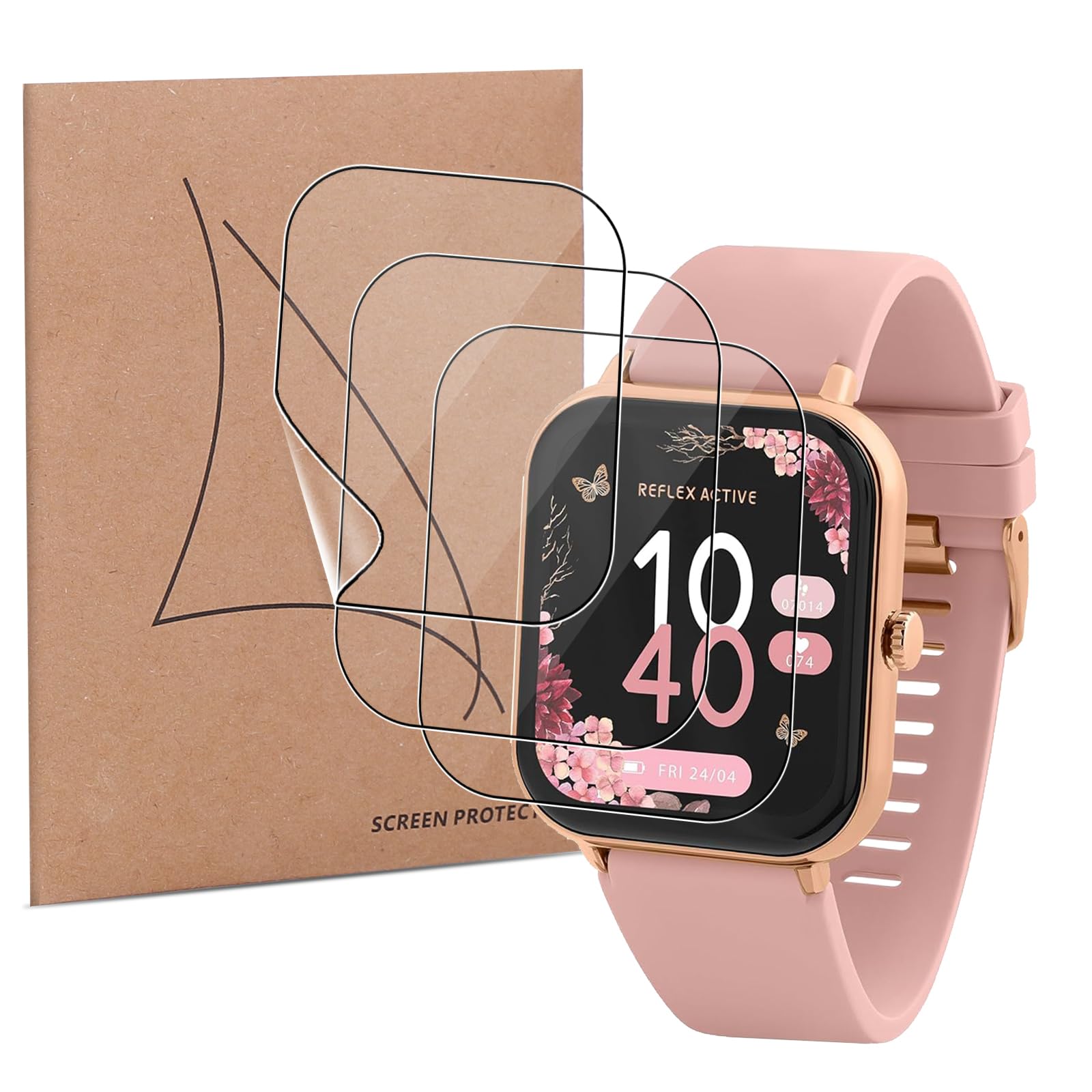 MEMELOKA 3 Piezas Protector de Pantalla para Reflex Active Series 23, TPU Película de Flexible con 3D Cobertura Completa, Alta Definición y Alta Sensibilidad