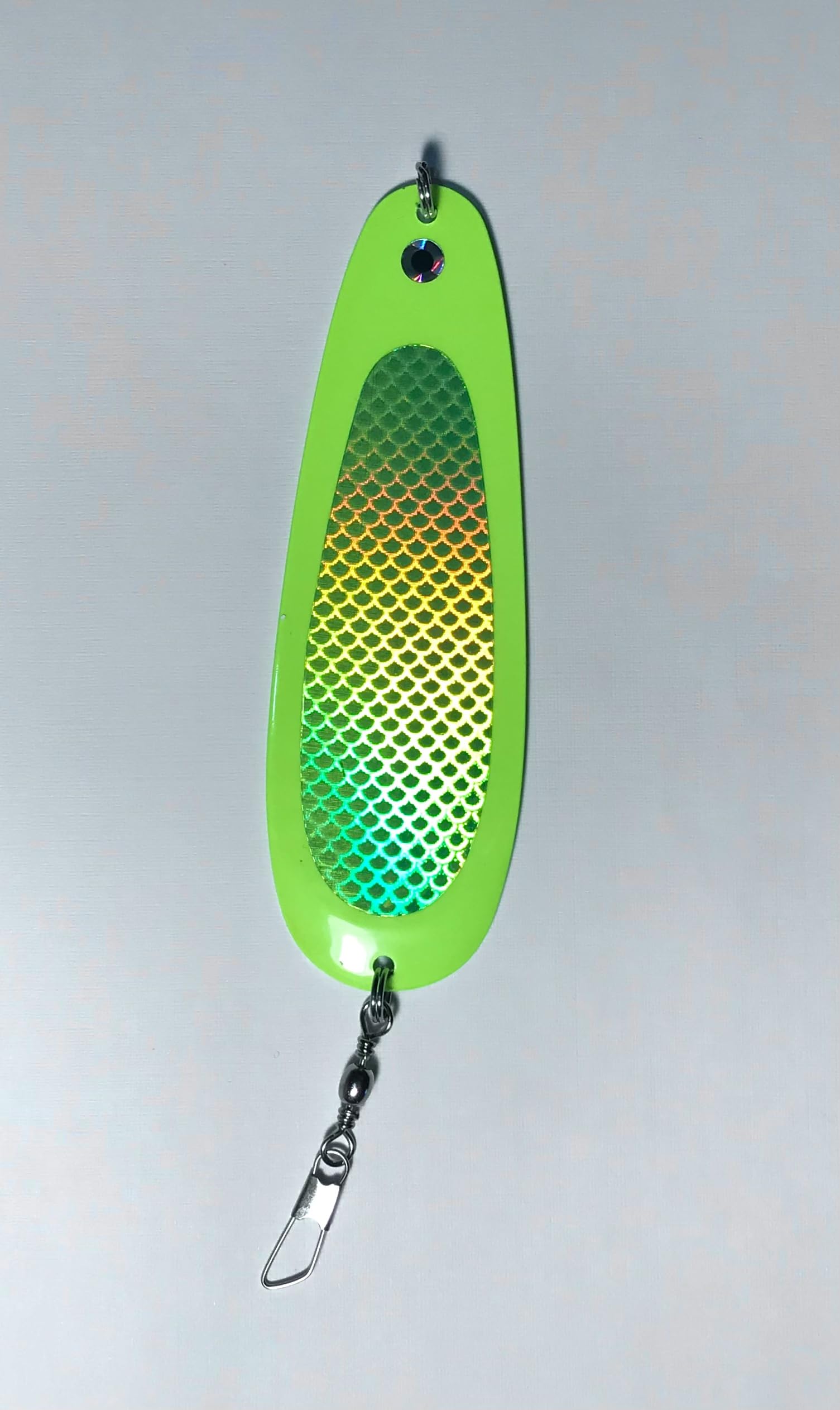 Kokanee Dodger: uv Green Mamba