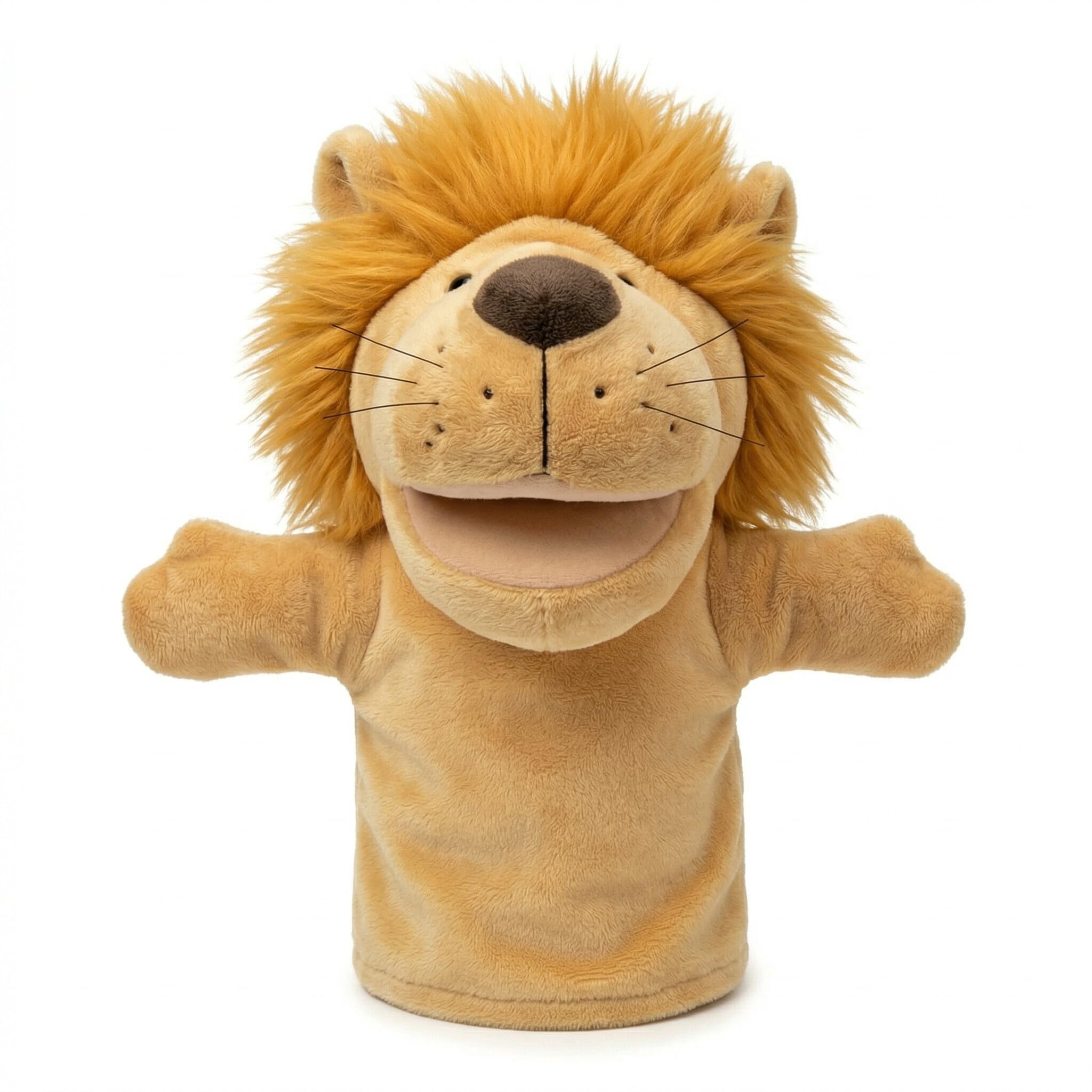 LOMTRATS Animal Hand Puppets for kids,Toddler Includes Wolf Tiger Lion Monkey So on Movable Open Mouths, Perfect for Storytelling,Teaching,Preschool,Birthday Gifts