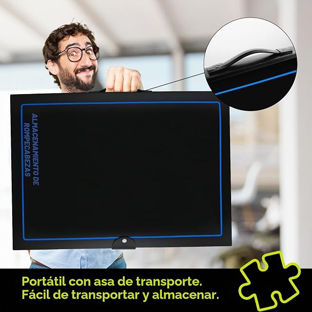 Foto 5 de 6 de ALL4JIG Carpeta para Guardar Rompecabezas, para entusiastas de los Rompecabezas