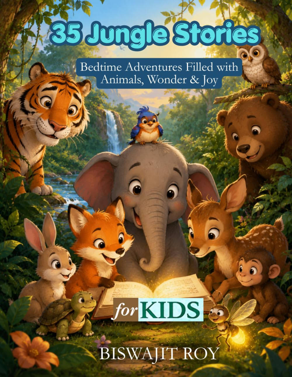35 Jungle Stories For Kids: Bedtime Adventures Filled with Animals, Wonder & Joy