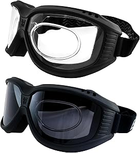 Birdz Eyewear Hawk Over The Glasses Motorcycle Goggles