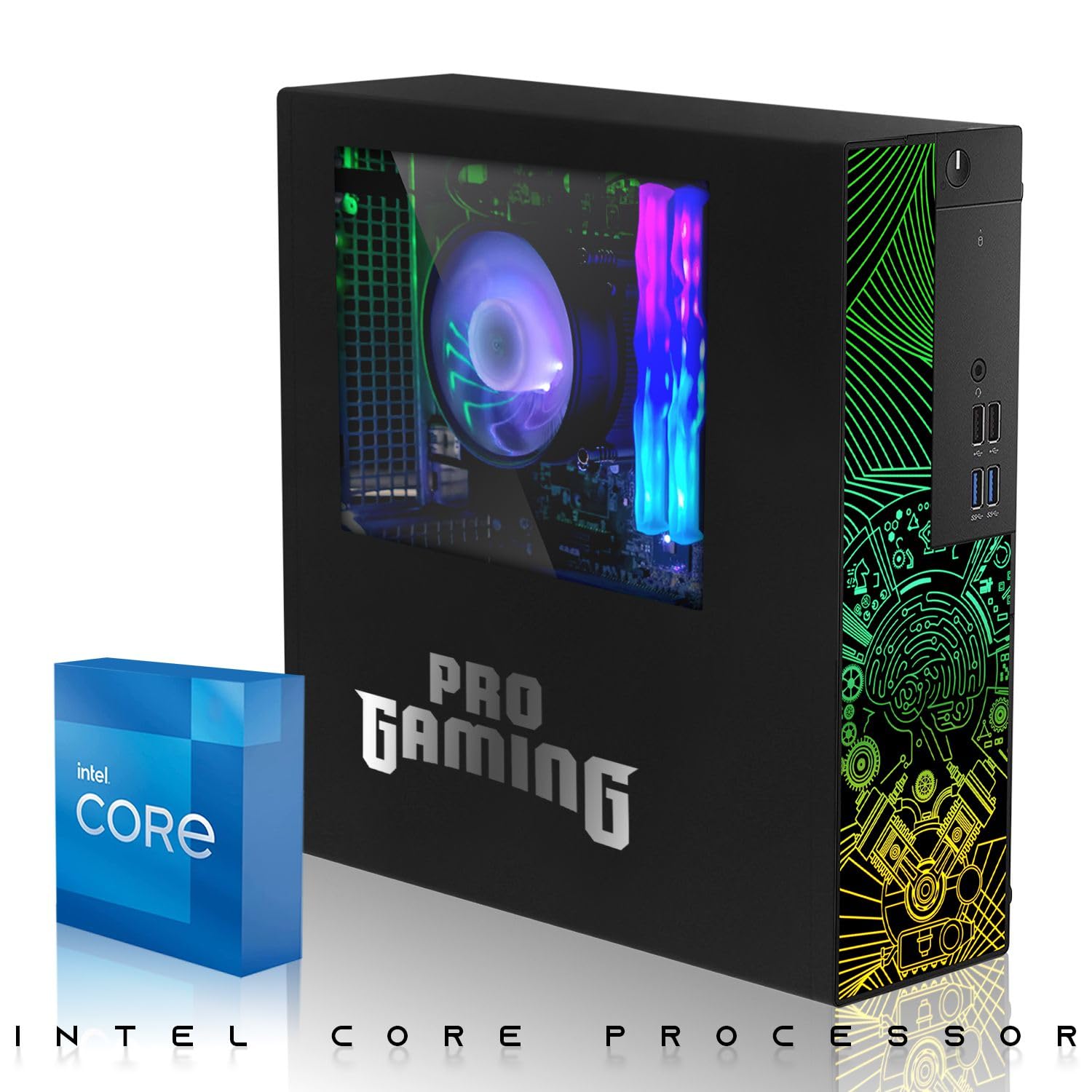 Amazon.com: TechMagnet RGB Desktop Computer PC - Intel Core