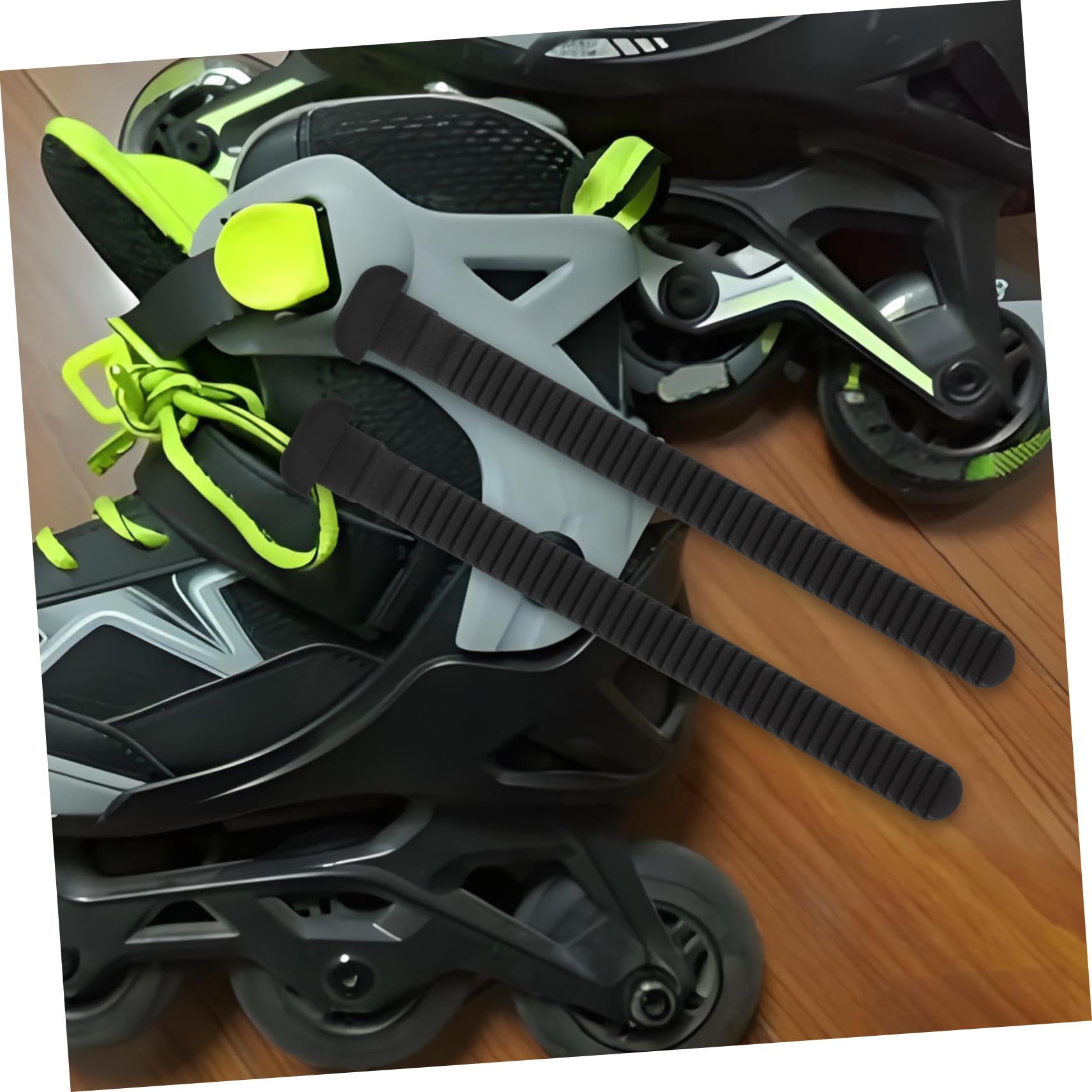 KICHOUSE 2pezzi Cinghie Fissaggio per Snowboard Fibbia per Attacchi Cinghie Ricambio per Stabilità e Utilizzo Accessori per Snowboard e Pattinaggio