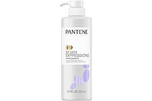 Pantene Silver Expressions Purple Shampoo: The Perfect Solution for Silvery White Hair