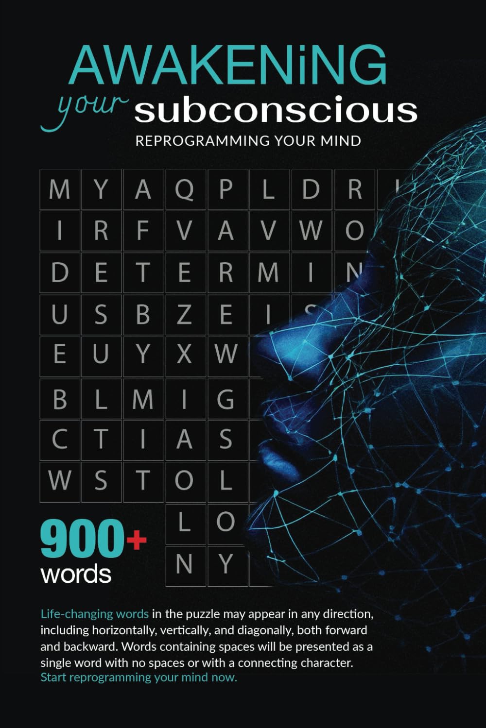 Awakening Your Subconscious Word Search: The #1 word search book with easy-to-read print about awakening your subconscious, reprogramming your mind, ... | Gift for Vacations, Holidays, Travel