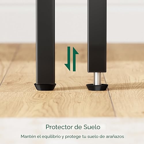 Miniatura 9 de Huuger - Mesita de noche con estación de carga y luces LED, mesita de noche con 2 cajones, mesa auxiliar de cama con estante abierto, mesa auxiliar,