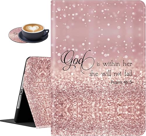 Funda y posavasos para Samsung Galaxy Tab A7 Lite 2021, soporte ajustable a prueba de golpes para Samsung Tab A7 Lite de 8.7 pulgadas