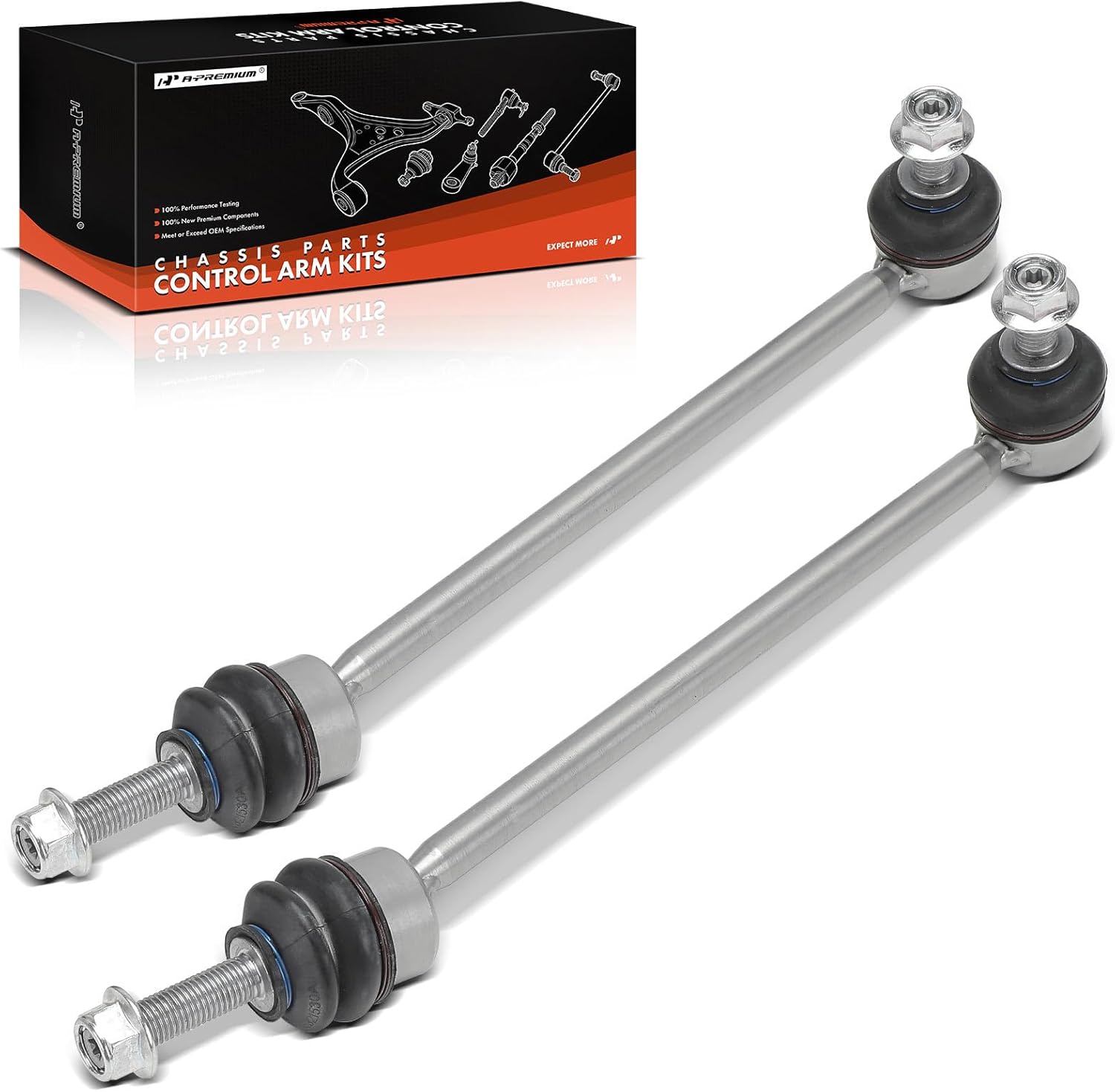 A-Premium 2 x Front Sway Bar Links Stabilizer Bar Links, Compatible with Mercedes-Benz S350 2012-2013, S550 2007-2013, CL550 2009-2014