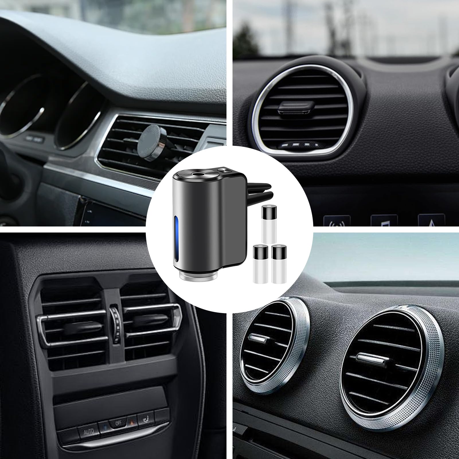 Ambientador Automático Para Coche, Difusor Inteligente De Fragancia, Difusor De De Coche Ajustable De 3 Modos, Difusors Inteligente Para Coches Para El Hogar, Coches, Espacio