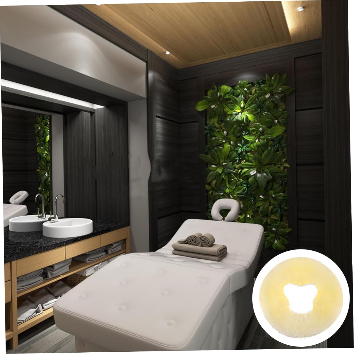 Professional Grade Massage Table Face Pillow Soft Silicone Face Pillow for Beauty Salon Spa