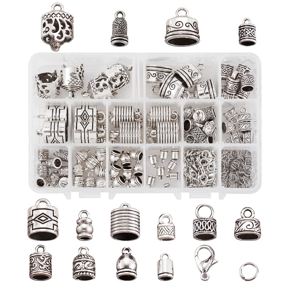 Craftdady Lot de 200 connecteurs en métal pour perles de style tibétain