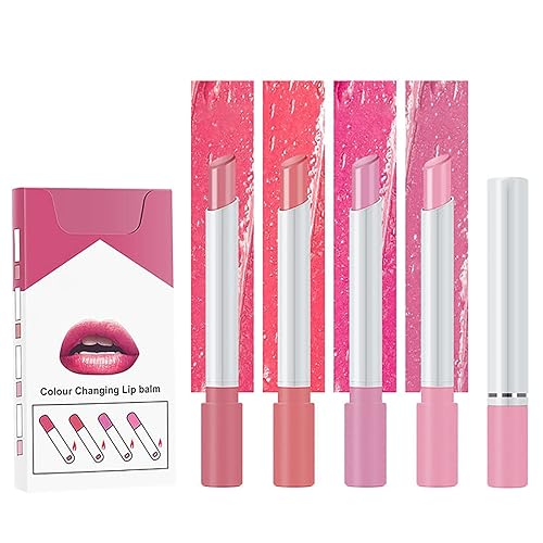 Miniatura 3 de Xiahium Juego de 4 pintalabios de larga duración impermeable antiadherente de terciopelo mate de alta pigmentación color nude hidratante brillo