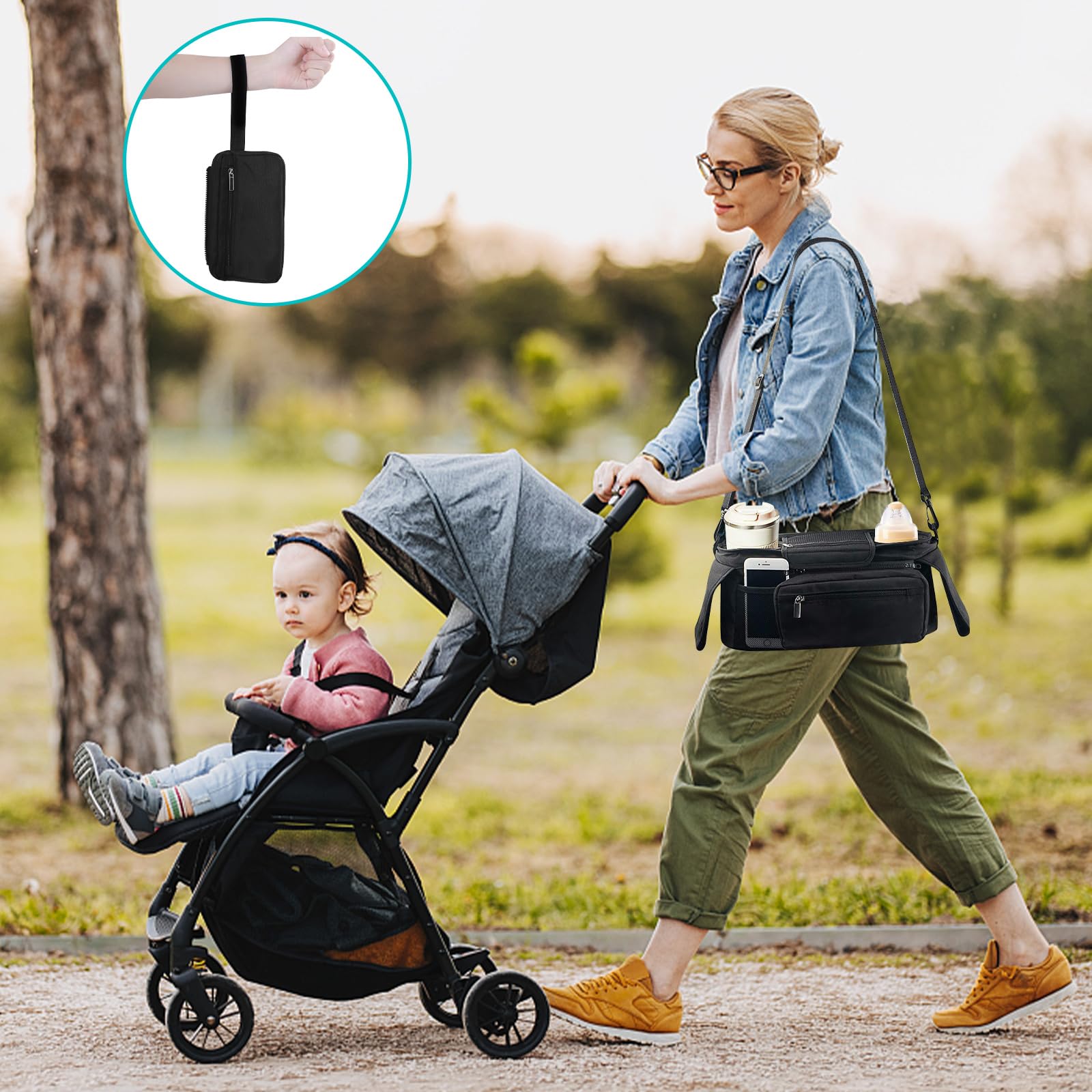 Carrito Bebe Bolso Bolsas De Cochecito De Bebu00e9 Con Tampado