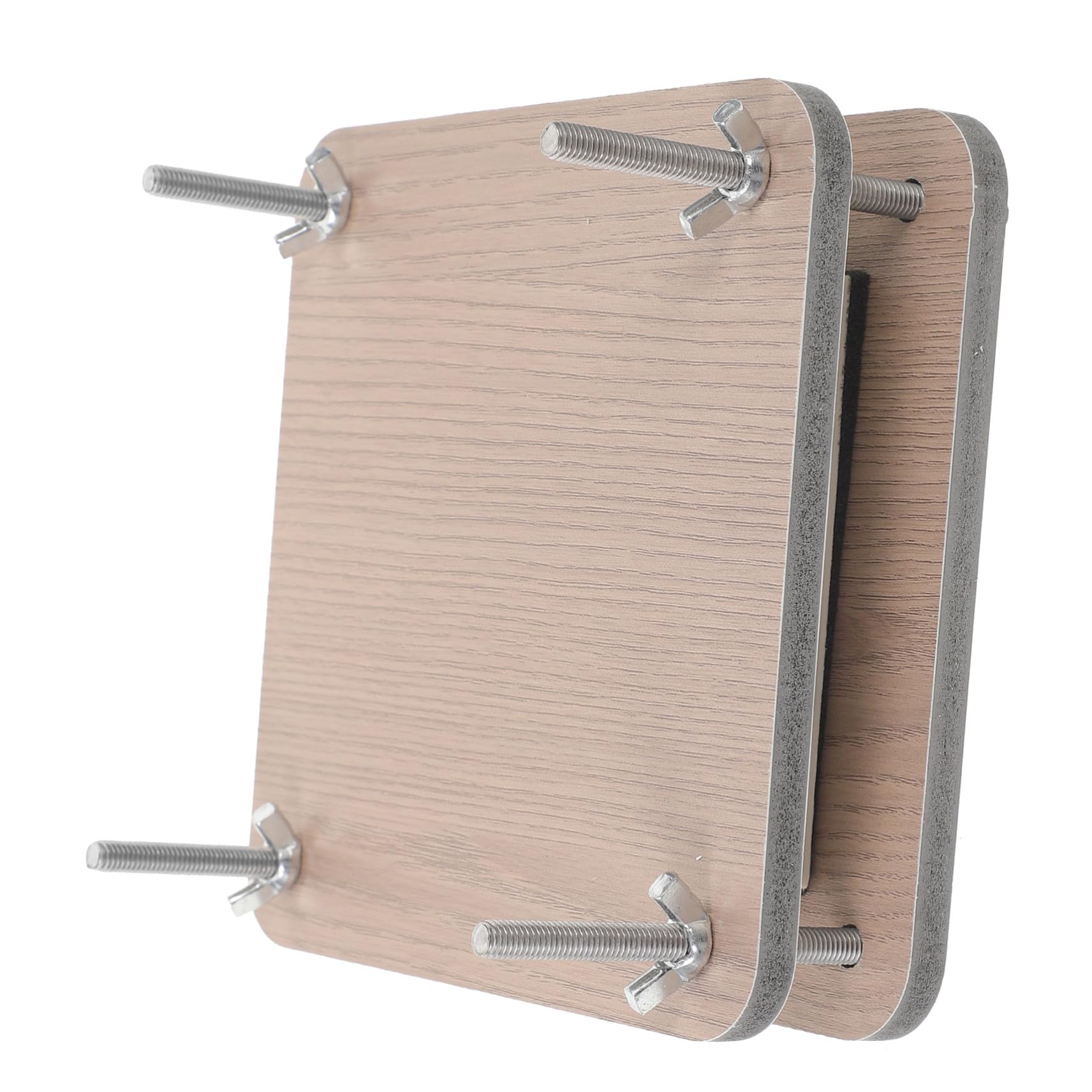 Gatuida Kit per Pressare Fiori in Legno Miniatura Strumento per Essiccare e Pressare Piante Creativo Fai da Te per Amanti di Botanica e Artigianato