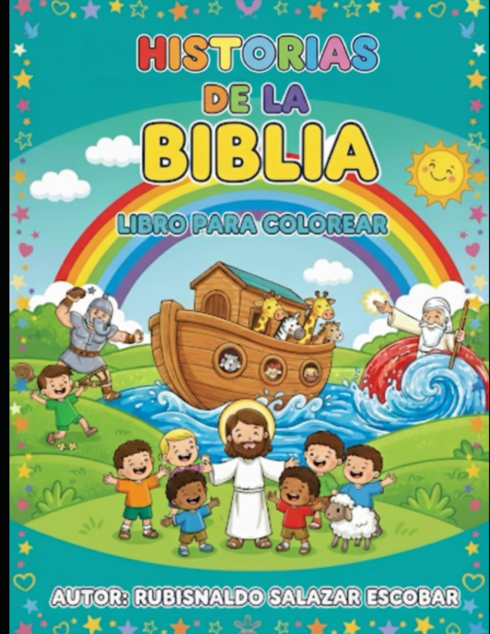 HISTORIAS DE LA BIBLIA: LIBRO PARA COLOREAR