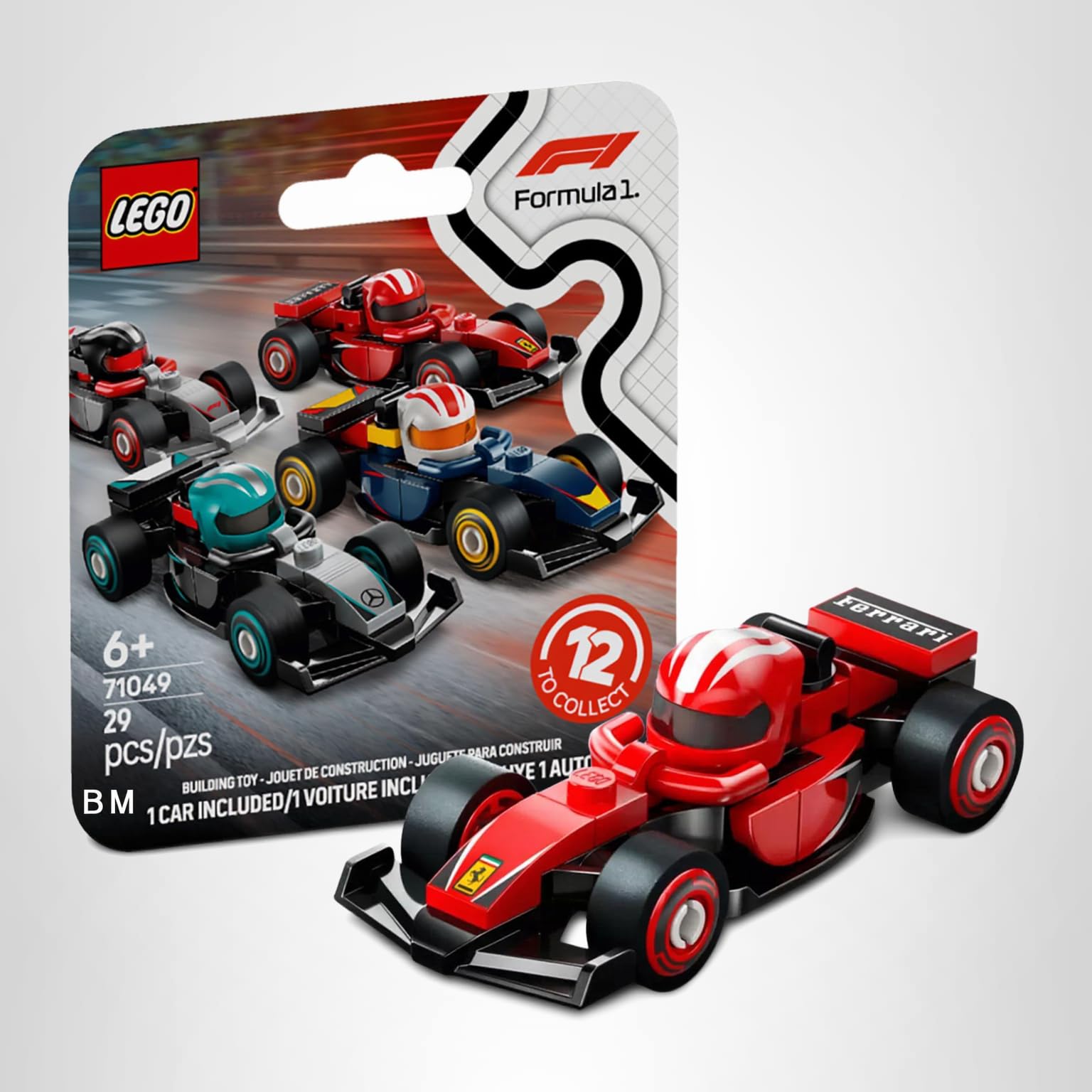Amazon.com: LEGO F1 Collectible Race Car Ferrari | Ferrari F1 Team