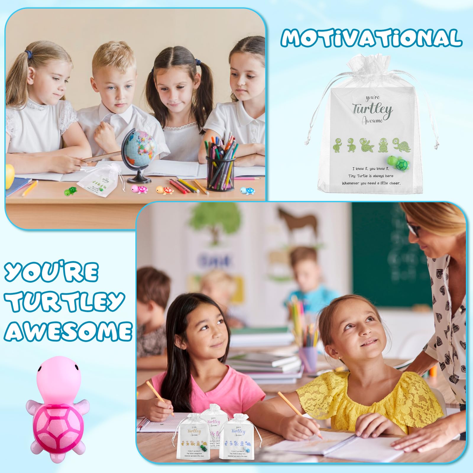 Pocket Hug Turtle,Emotional Support Turtle Pocket Hug With Positive