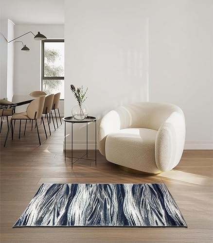 Miniatura 243 de Keen Home Design Alfombras de área - 9x12 sin desprendimiento, alfombras abstractas para cocina, sala de estar, dormitorio, comedor, entrada -