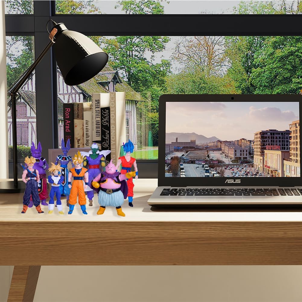 8-Piece Anime Action Figure Set, Mini Figures Set, Cake Toppers, Model Figurine. Perfect for Souvenirs ,Collectibles, Party Favors, for Adults - Image 5